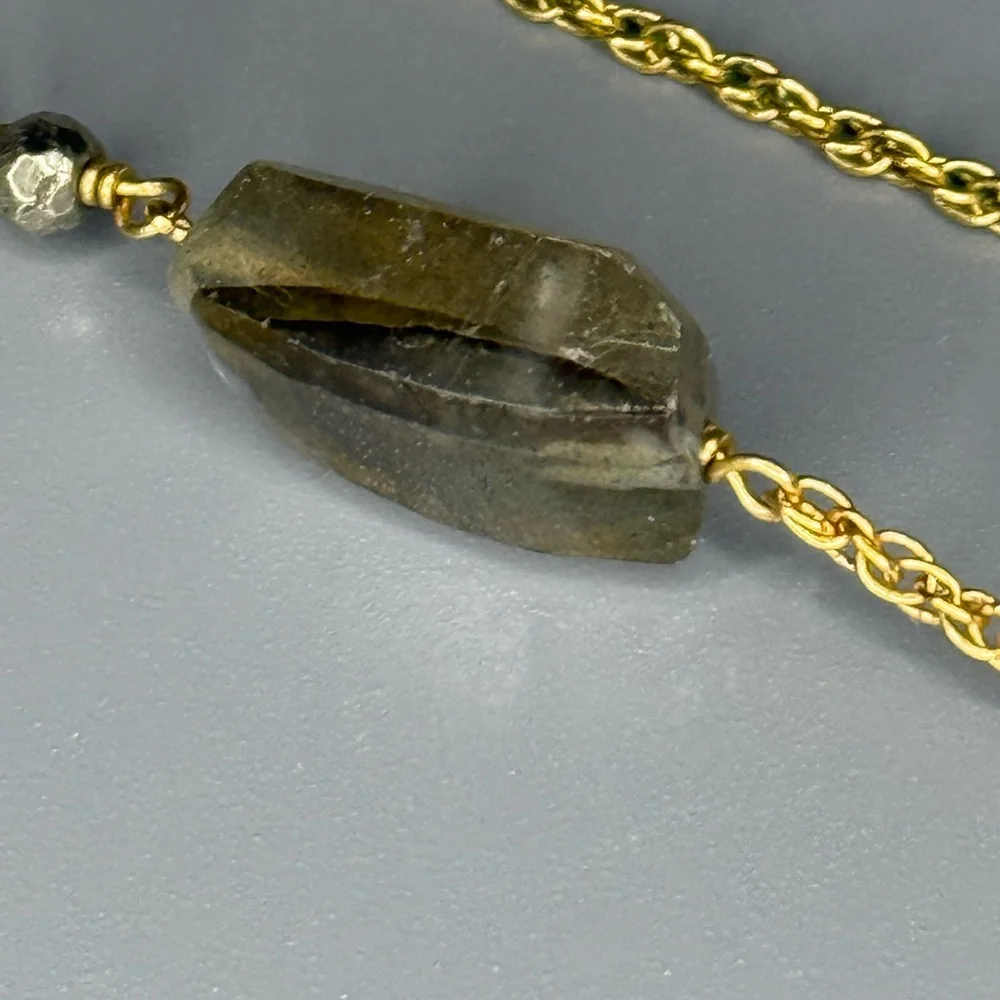 Alexis Bittar Labradorite and Blue Stone Necklace - Picture 2 of 9
